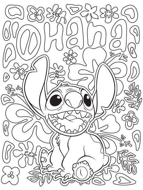 Lilo and Stitch Coloring Page - Lilo & Stitch Photo (39819690) - Fanpop