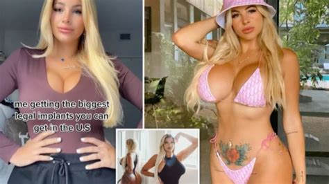 Woman Who Had 3 Boob Jobs Claims To Have ‘biggest Breasts In The Us