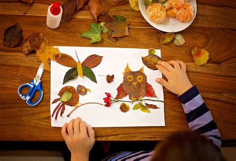 Nature Art And Craft Project How To Make A Leaf Lady Alldiyideas