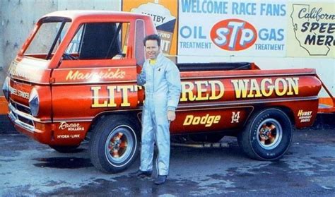 Vintage Shots From Days Gone By Little Red Wagon Drag Racing Cars