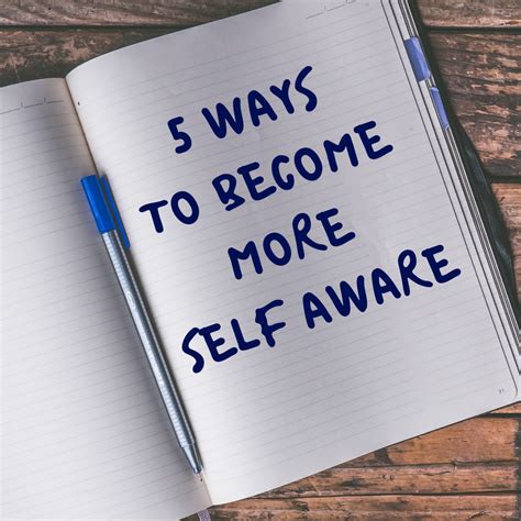 5 Ways To Become More Self Aware Coach Adrean
