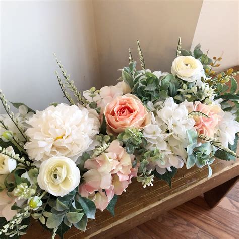 Large Floral Arrangement Spring Floral Arrangement Etsy Wedding Floral Centerpieces Flower