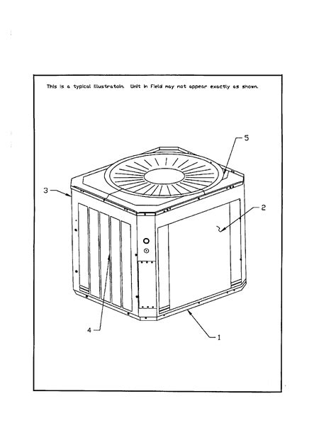 Trane Model Ttx048d100a0 Air Conditionerheat Pumpoutside Unit