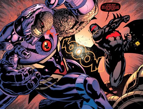 Batman In Hellbat Armor Faces Off With Darkseid Comicnewbies