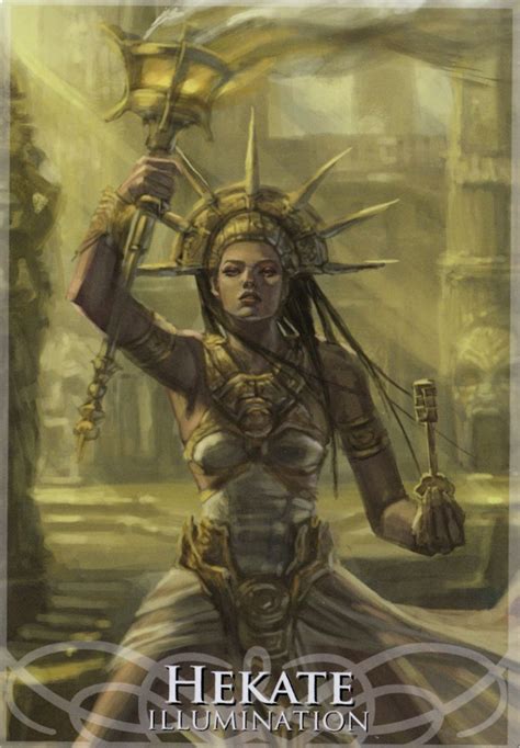Hecate Goddess Hekate Mythology Art