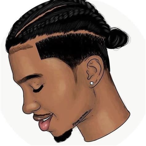 View 17 Swag Black Boy Cartoon Drawing Waves Beginquotepassjibril