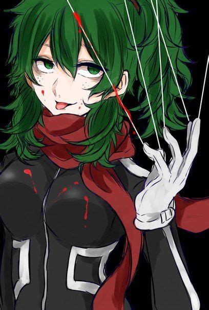 Villain Au Dark Deku Au Female Villains My Hero Academia Manga Hero