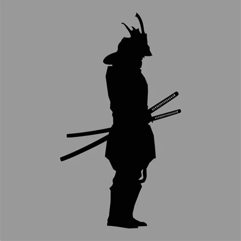 Samurai Silhouette Warrior Stock Photo By Aquedar
