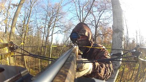 Go Pro Bow Hunting In Michigan Youtube