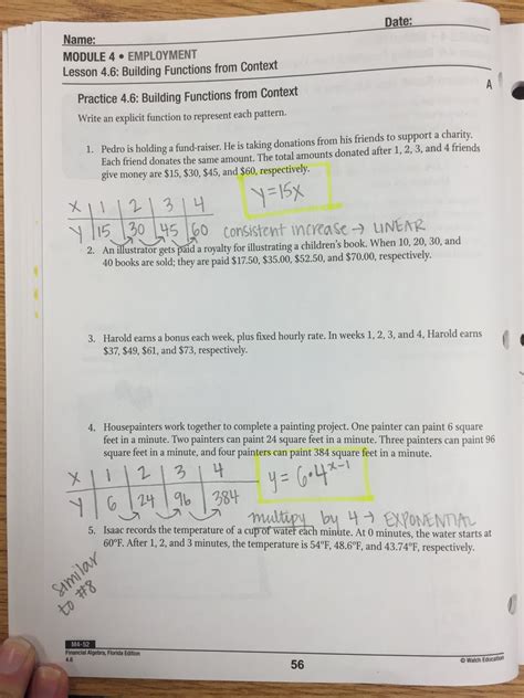 Module 4 Lesson 5 And Module 4 Lesson 6 Ahs Math