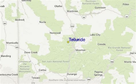 Telluride Ski Resort Guide Location Map And Telluride Ski Holiday