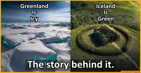 The Names Of Iceland And Greenland Are Finally Explained