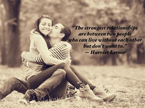 The Strongest Relationships Are Between Two People Who Can Live
