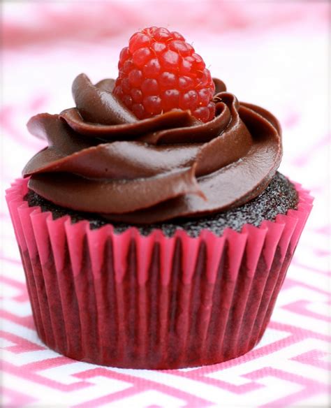 Here Is The Recipe Chocolate Raspberry Cupcakes