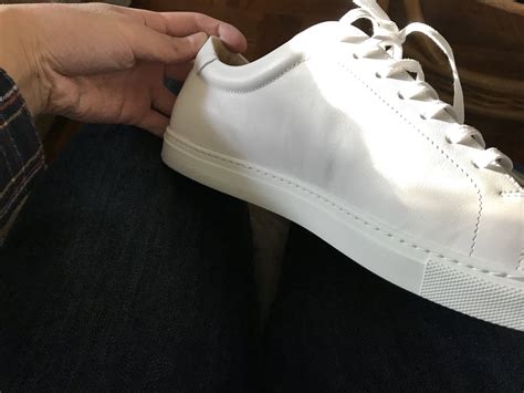 Epaulets Tennis Trainers Monochrome White First Impressions