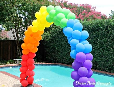 how to make a balloon arch divine party concepts coralie florino