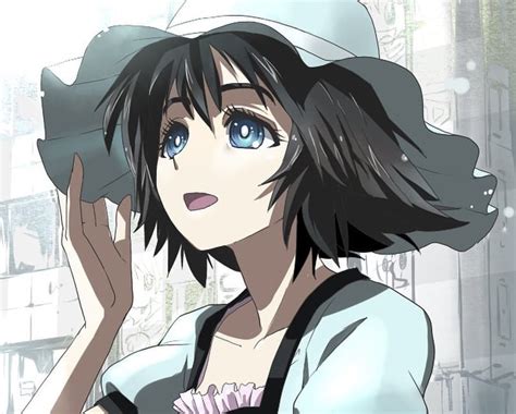 Best Anime Girl With Black Hair 50 Latest 2021 Red Eyes