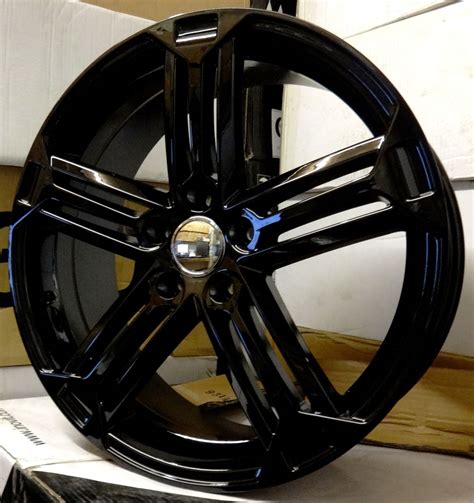 19 R Style Black 5x112 Alloy Wheels Fits Vw Passat Scirocco Arteon