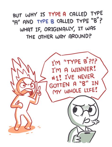 Type A vs Type B Personality Comic