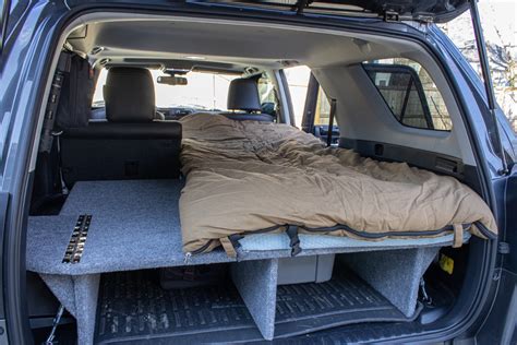 Diy Sleeping Platform Storage Divider Camp System For Toyota 4runner