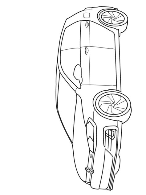 Check volkswagen for more colouring pages. colouring page Volkswagon Golf 7 GTI | coloringpage.ca