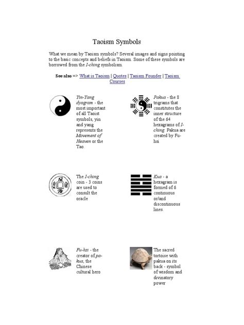 Taoism Symbols And Meanings
