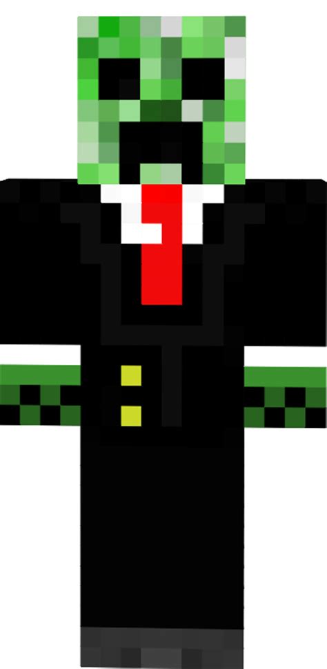 Minecraft Tuxedo Creeper Skin Download Wrocawski