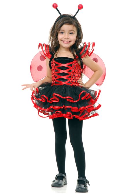 Cute Toddler Lady Bug Costume Girls Insect Tutu Costumes