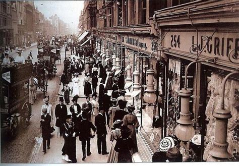 Oxford Street In The Late 1800s Victorian London London History