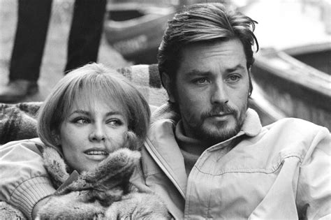 Alain And Nathalie Delon Alain Delon Photo 39082279 Fanpop