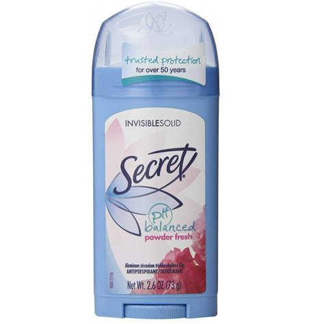 Secret Invisible Solid Powder Fresh Scent Antiperspirant And Deodorant 2