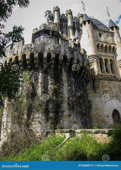 Castle Butron Basque Country Spain Stock Image Image Of Tower
