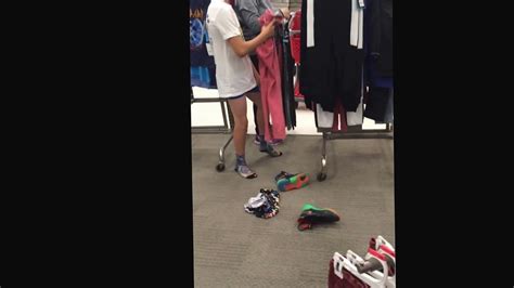 Cringe Kid Takes Off Clothes In Target Youtube