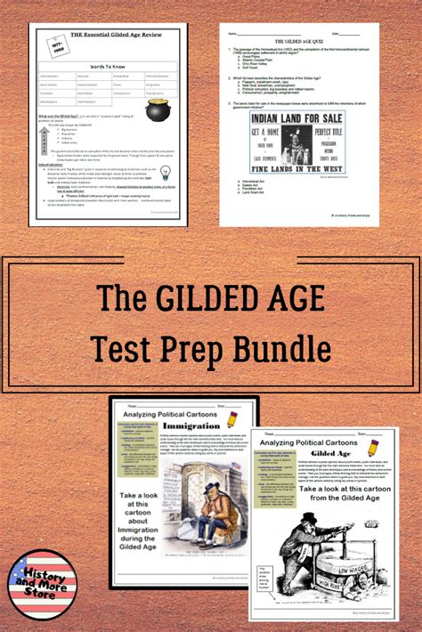 Great Gilded Age Quizzes Review Primary Source Activities And More High School Resources