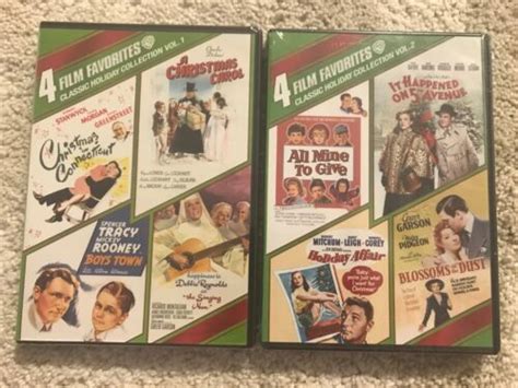 Classic Holiday Collection Vol 1 And 2 8 Film Favorites Dvd 2011