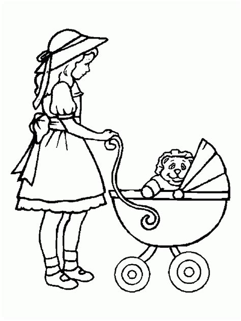 Printable pages with samples for kids. Free Printable Baby Doll Coloring Pages - Coloring Home