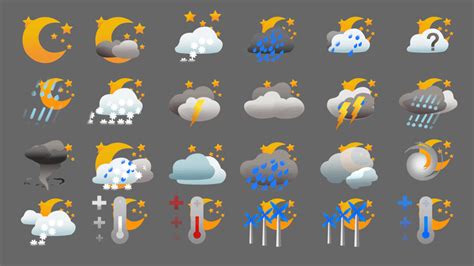 Share a gif and browse these related gif searches. Animated Weather Icons Pack with Forecast Templates ...