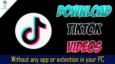 1 paste youtube url or enter keywords into the search box. How to download Tiktok videos in pc | without any app or ...