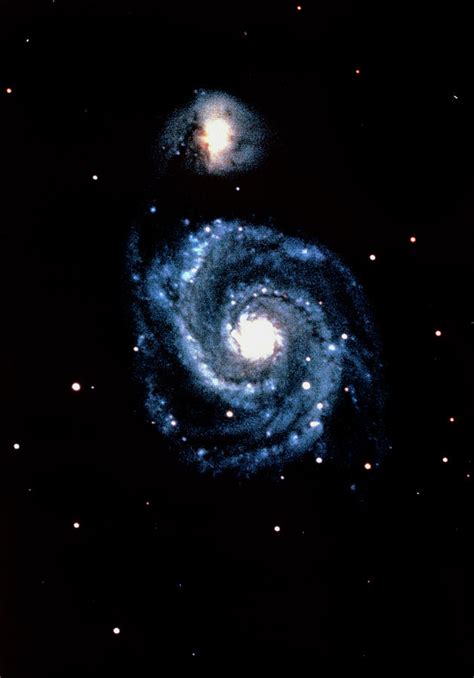 Optical Image Of The Whirlpool Galaxy Photograph By Us Naval