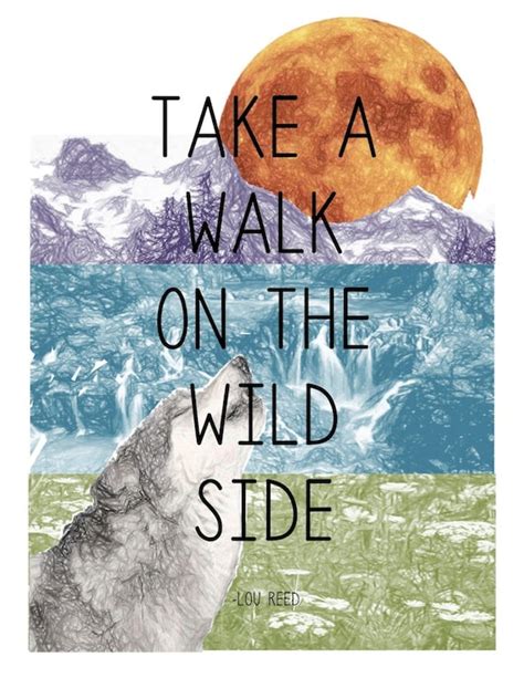 Take A Walk On The Wild Side Lou Reed Art Print