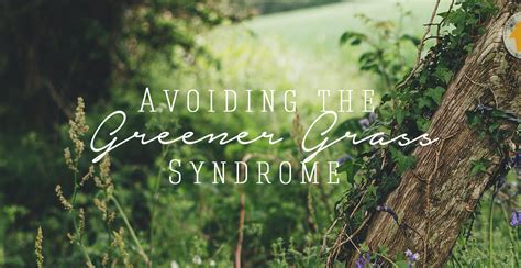 Avoiding The Greener Grass Syndrome With Ron And Nancy Anderson