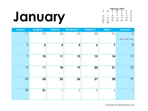 2022 Singapore Monthly Calendar Colorful Design Free