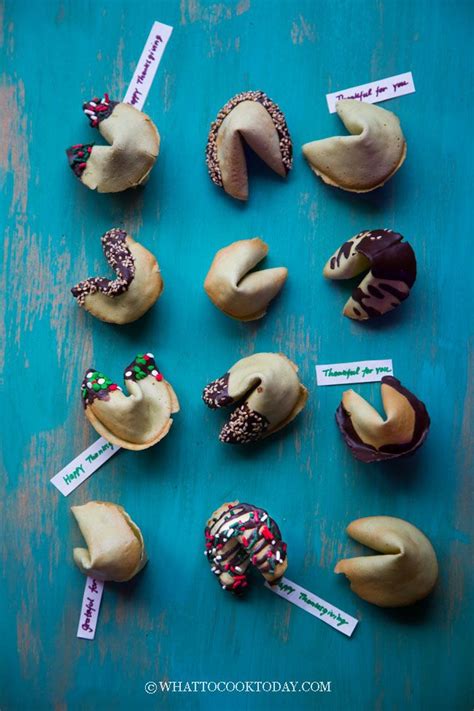 Thanksgiving Fortune Cookies With Paper Inside Learn How To Make The