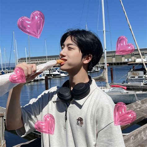 Cravity Ham Wonjin Icon Webcore Aesthetic Y K Messy Cute Pink Heart Webcore Aesthetic
