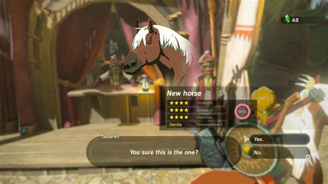 Zelda Breath Of The Wild Horses How To Tame A Horse Use Stables And