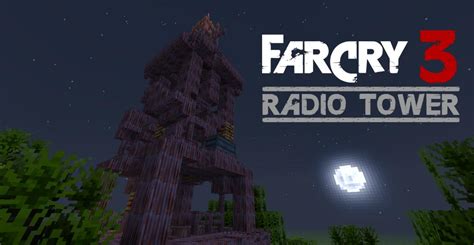 Far Cry 3 Climbable Radio Tower Minecraft Map
