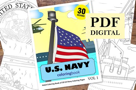 30 Us Navy Coloring Pages Coloring Books Coloring Pages Etsy