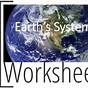 Earth's Systems Worksheet