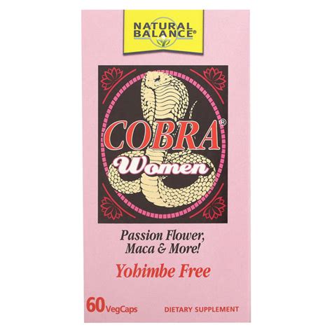 natural balance cobra women 60 vegcaps hilife vitamins
