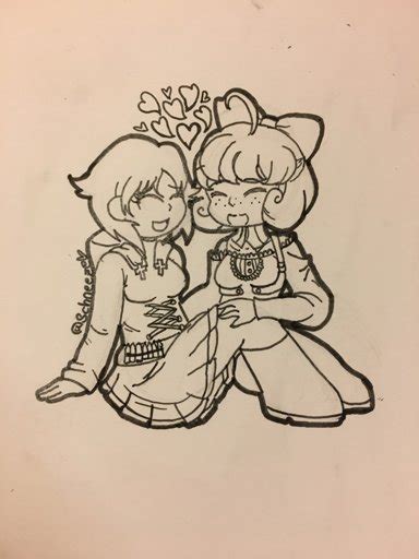 Deez Nuts And Dolts Sketch And Inked Rwby Amino